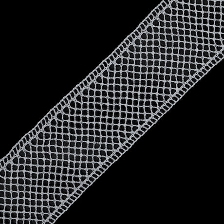 White European Cotton Crochet Trim - 1.5"