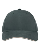 Performer Cap - Structured Six-Panel Mid-Profile Brushed Microfiber Hat with Cool-Crown Mesh Lining