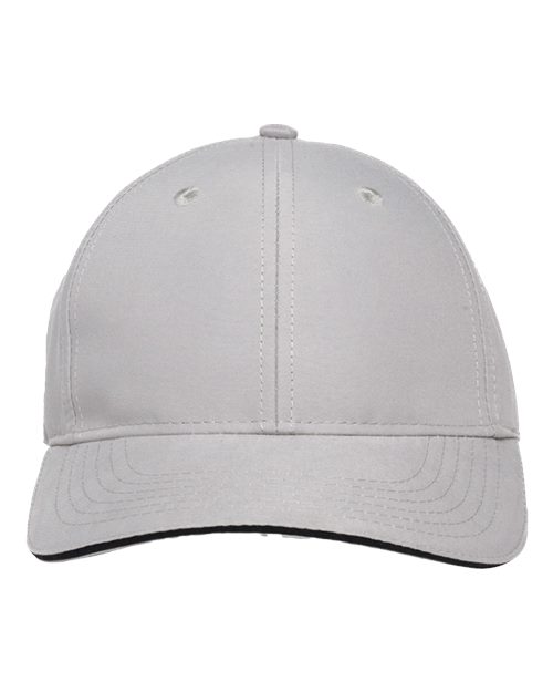Performer Cap - Structured Six-Panel Mid-Profile Brushed Microfiber Hat with Cool-Crown Mesh Lining