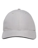 Performer Cap - Structured Six-Panel Mid-Profile Brushed Microfiber Hat with Cool-Crown Mesh Lining