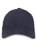 Performer Cap - Structured Six-Panel Mid-Profile Brushed Microfiber Hat with Cool-Crown Mesh Lining