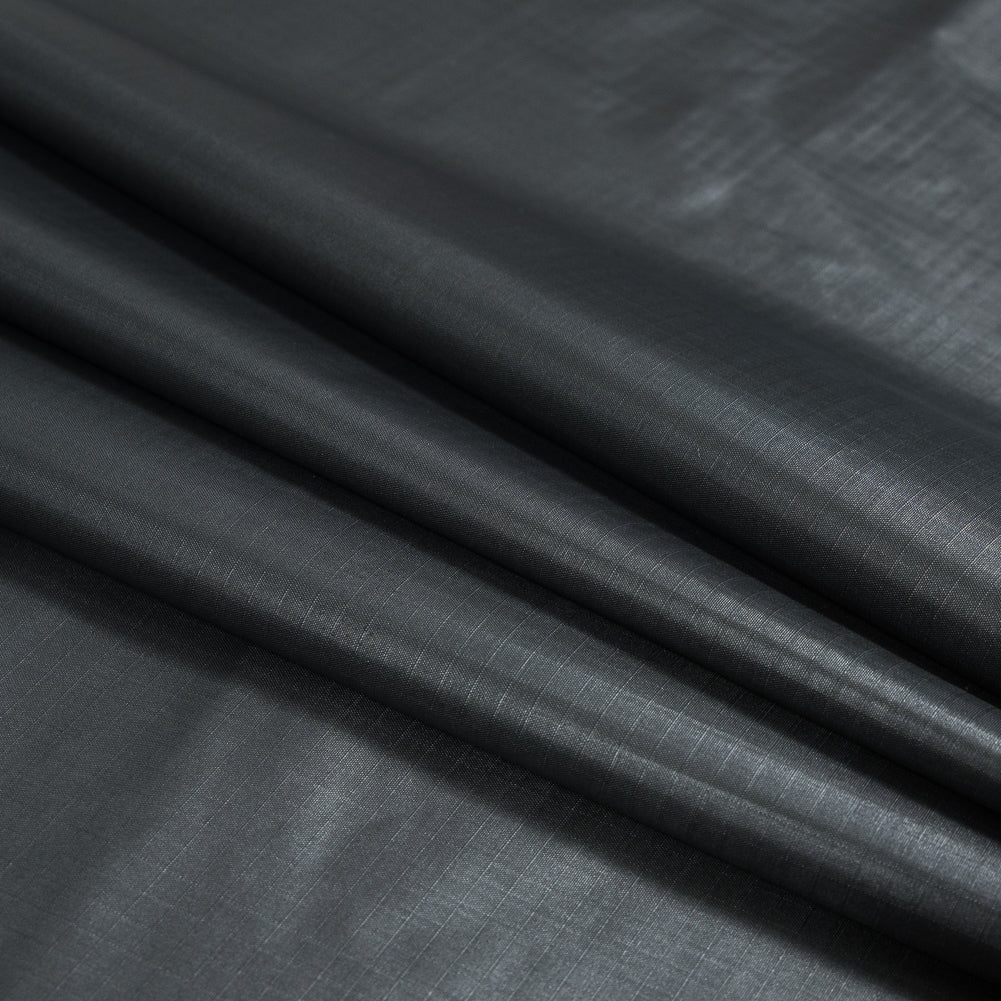Square Nylon Ripstop 70 Denier - Charcoal - Marquise Collection