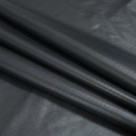 Square Nylon Ripstop 70 Denier - Charcoal - Marquise Collection
