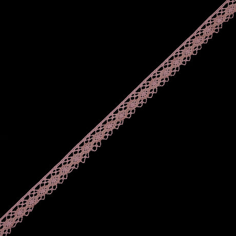 Dusty Rose European Crochet Trim - 0.75"
