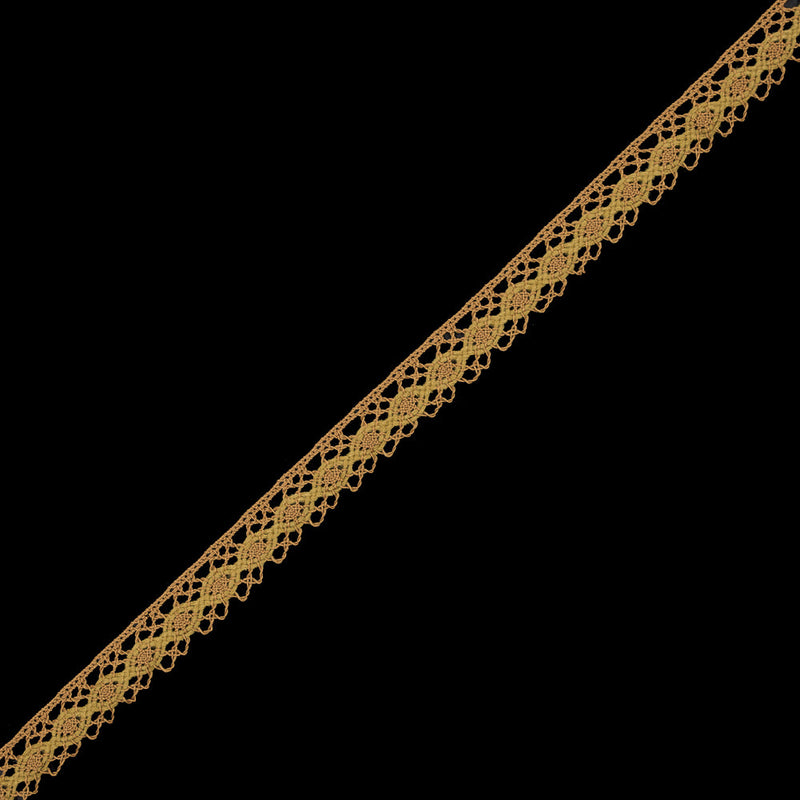 Gold European Crochet Trim - 0.75"