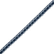 Navy European Crochet Trim - 0.75"