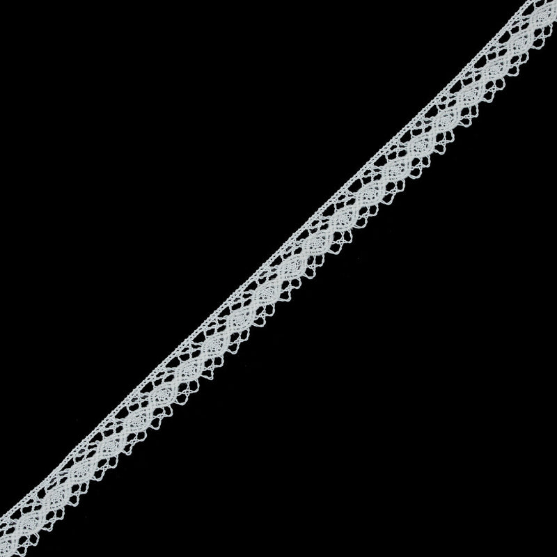 Off-White European Crochet Trim - 0.75"