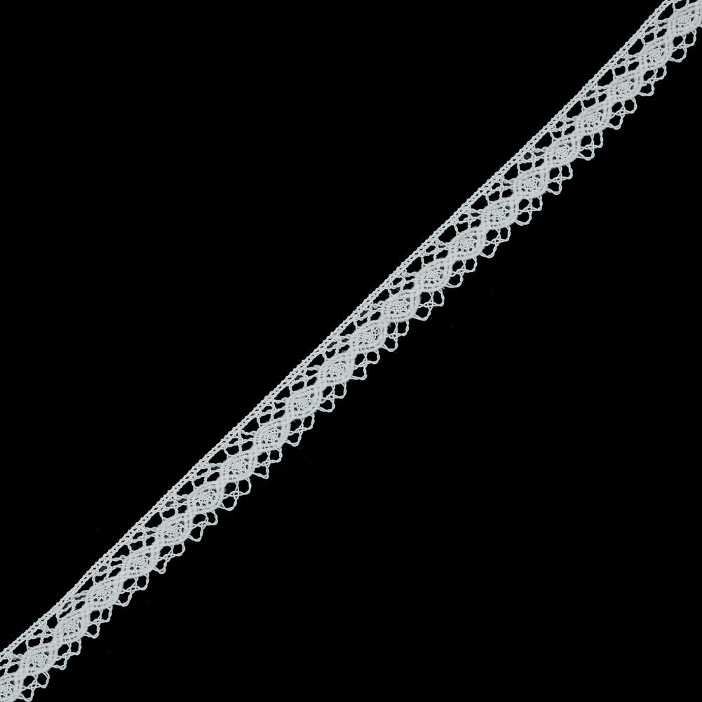 Off-White European Crochet Trim - 0.75"