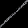 Silver European Crochet Trim - 0.75"