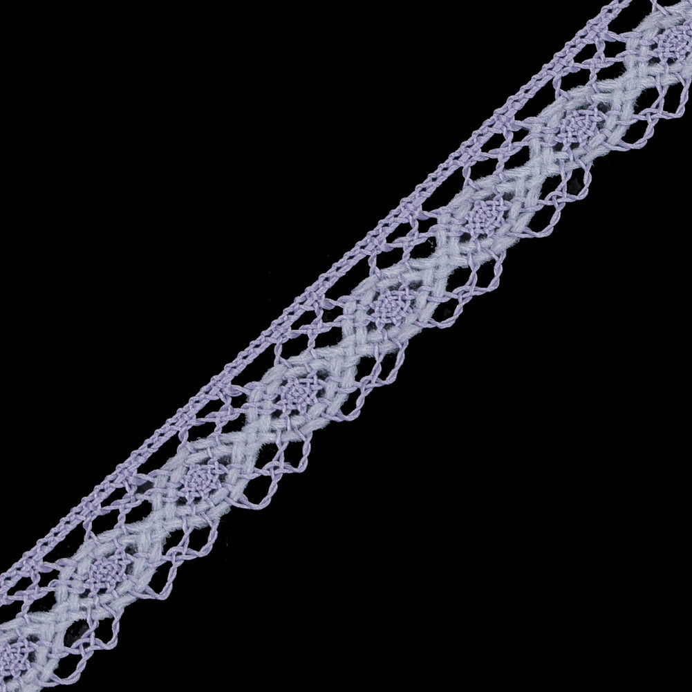 Lavender European Crochet Trim - 0.75"