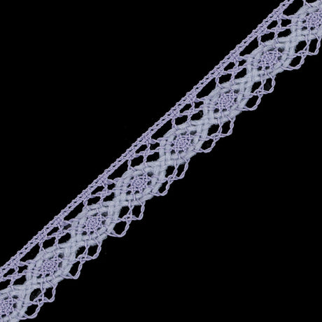 Lavender European Crochet Trim - 0.75"