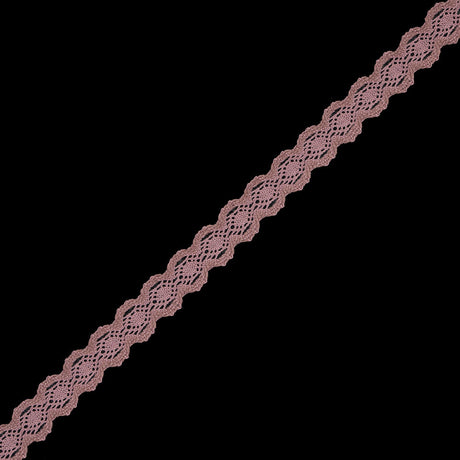 Dusty Rose European Crochet Trim - 0.875"