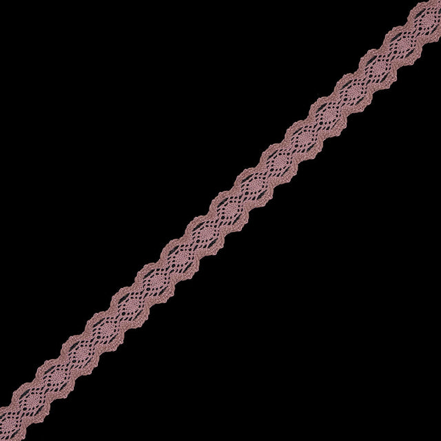 Dusty Rose European Crochet Trim - 0.875"