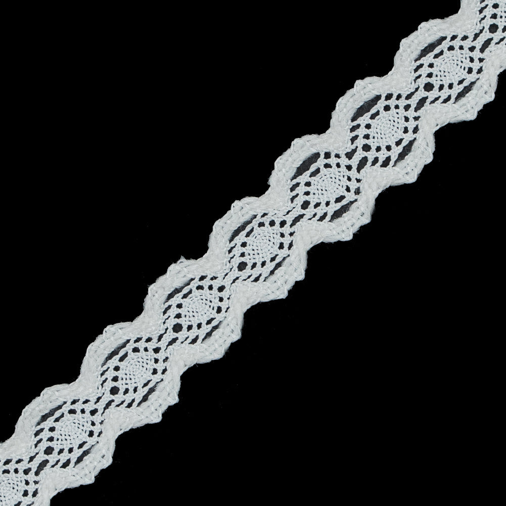 Off-White European Crochet Trim - 0.875"