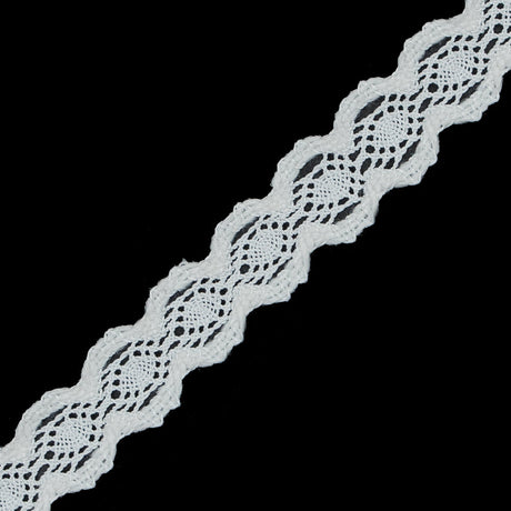 Off-White European Crochet Trim - 0.875"