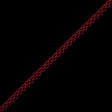 Red European Cotton Crochet Trim - 0.375"