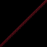 Red European Cotton Crochet Trim - 0.375"