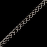 Light Beige European Cotton Crochet Trim - 0.375"