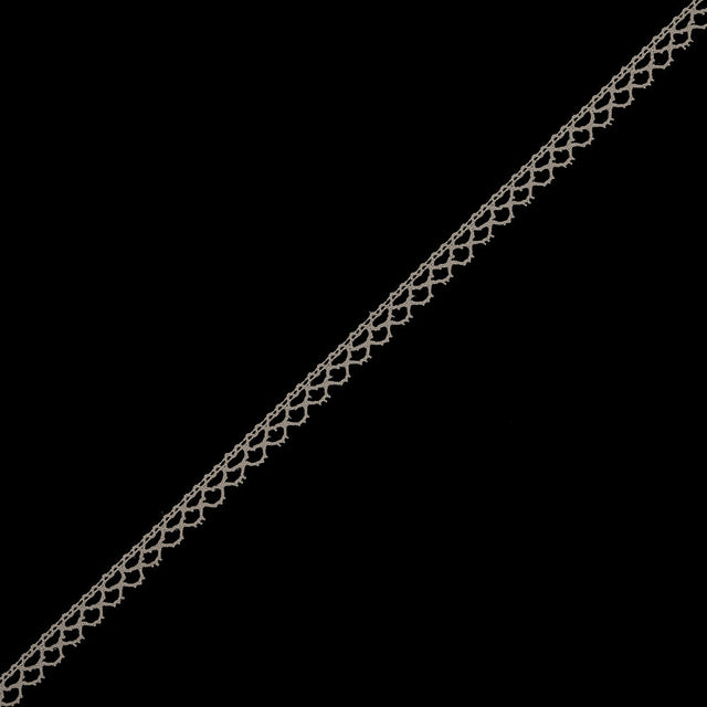 Light Beige European Cotton Crochet Trim - 0.375"