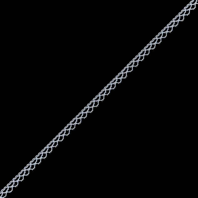 White European Cotton Crochet Trim - 0.375"
