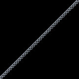 White European Cotton Crochet Trim - 0.375"