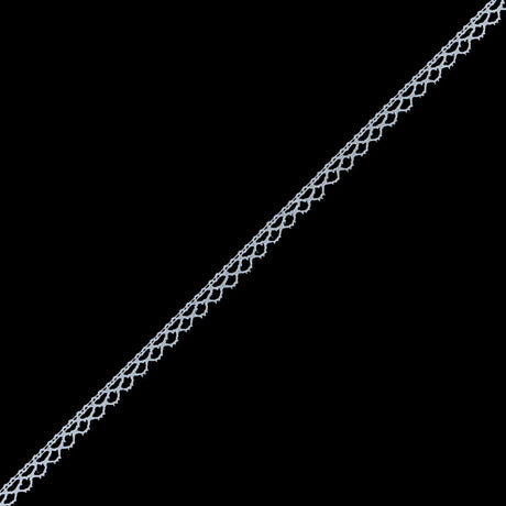 White European Cotton Crochet Trim - 0.375"