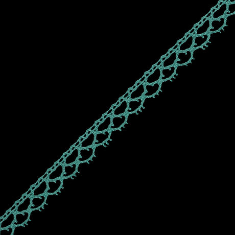 Seafoam European Cotton Crochet Trim - 0.375"
