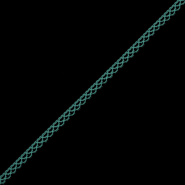 Seafoam European Cotton Crochet Trim - 0.375"