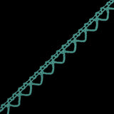 Seafoam European Cotton Crochet Trim - 0.375"