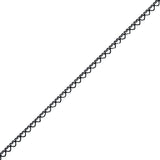 Black European Cotton Crochet Trim - 0.375"