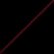 Red European Cotton Crochet Trim - 0.375"