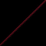 Red European Cotton Crochet Trim - 0.375"