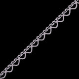 Light Pink European Cotton Crochet Trim - 0.375"