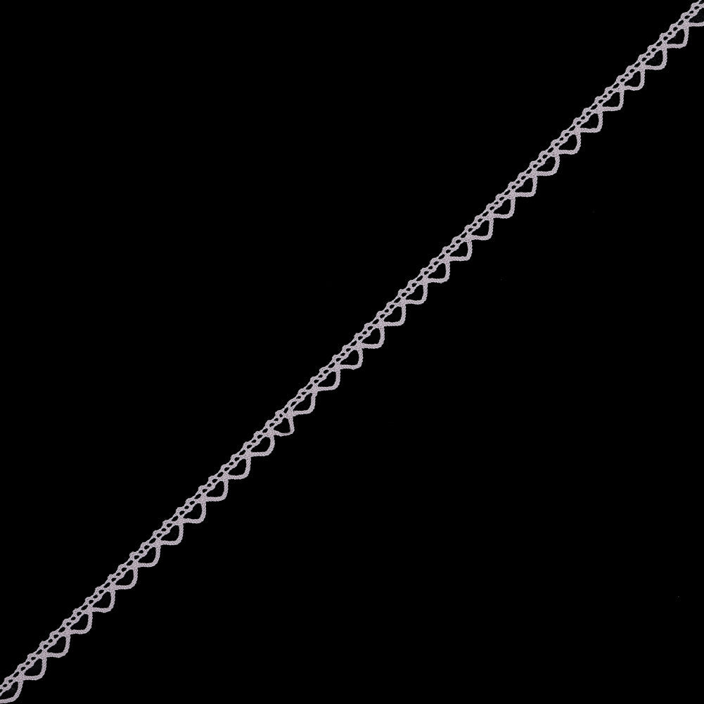 Light Pink European Cotton Crochet Trim - 0.375"