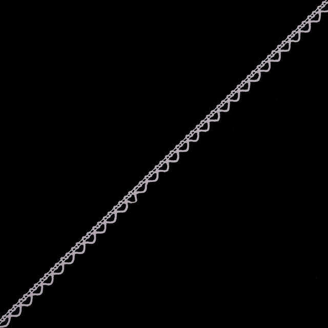 Light Pink European Cotton Crochet Trim - 0.375"