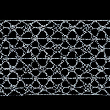 Silver European Metallic Trim - 3"