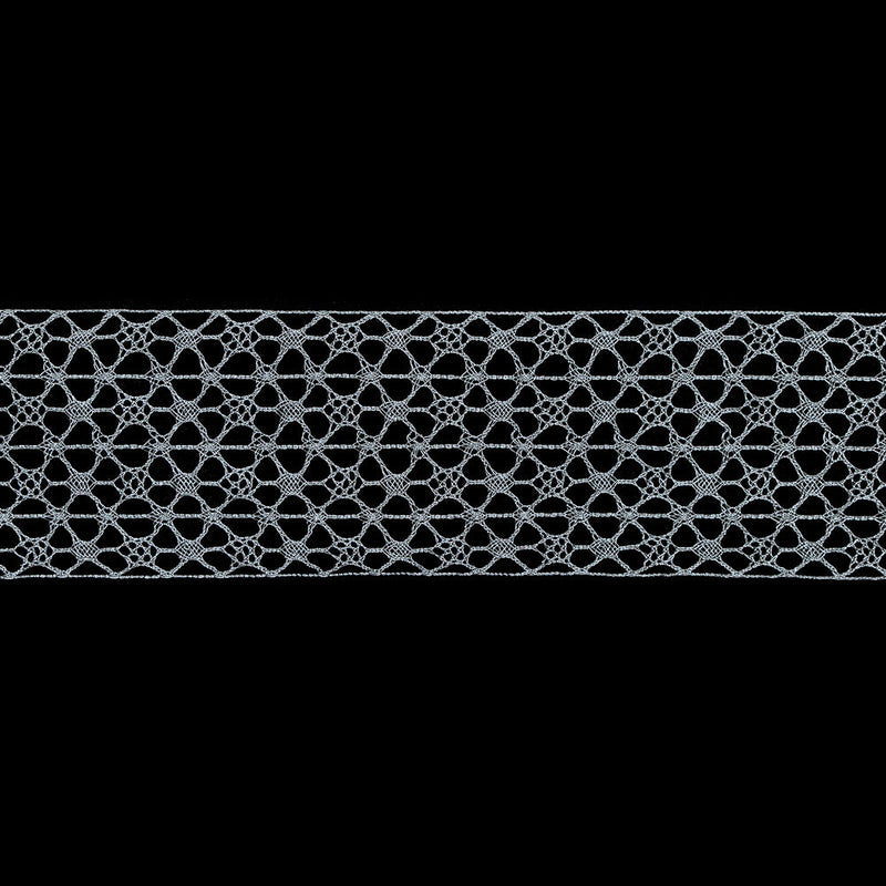 Silver European Metallic Trim - 3"