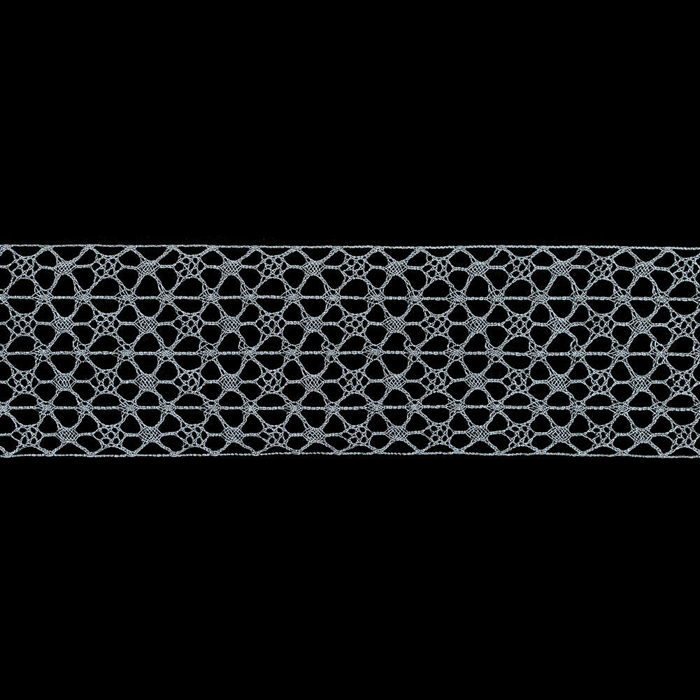 Silver European Metallic Trim - 3"