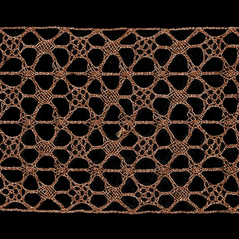 Copper European Metallic Trim - 3"