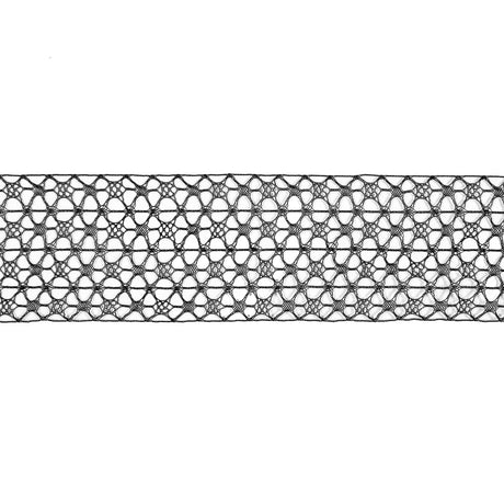 Black European Metallic Trim - 3"