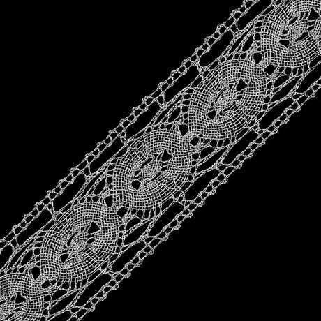 Silver European Metallic Trim - 1.125"
