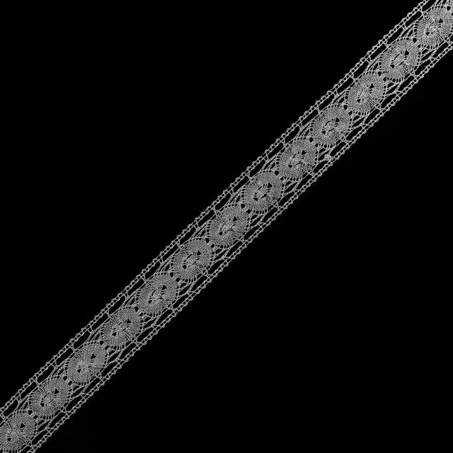 Silver European Metallic Trim - 1.125"