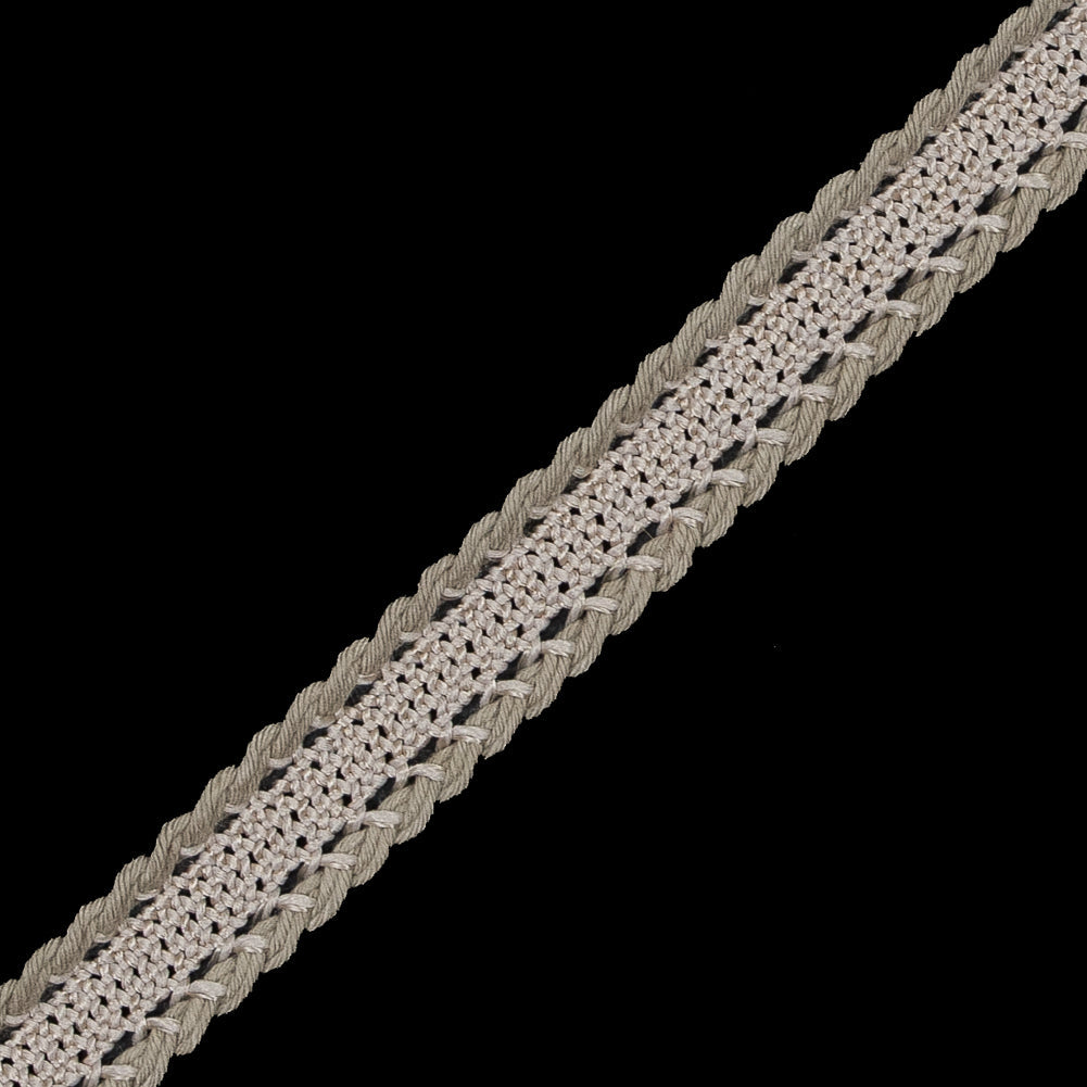 Beige European Crochet Trim - 0.5"