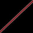 Red and Beige European Crochet Trim - 0.5"