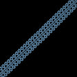 Colonial Blue European Crochet Trim - 1.5"