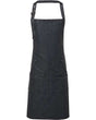 Jeans Stitch Denim Bib Apron