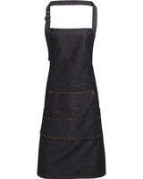 Jeans Stitch Denim Bib Apron