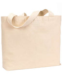 Bayside USA-Made Canvas Jumbo Tote Bag