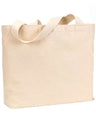 Bayside USA-Made Canvas Jumbo Tote Bag