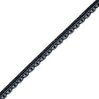 Black European Crochet Trim - 0.75"